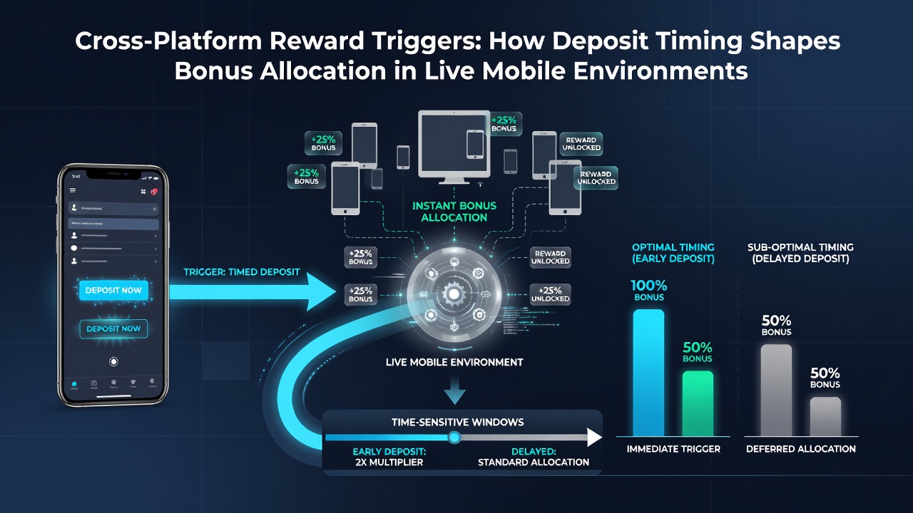 Analyse der Bonus-Allokation basierend auf Einzahlungszeitpunkten in Live-Mobile-Umgebungen