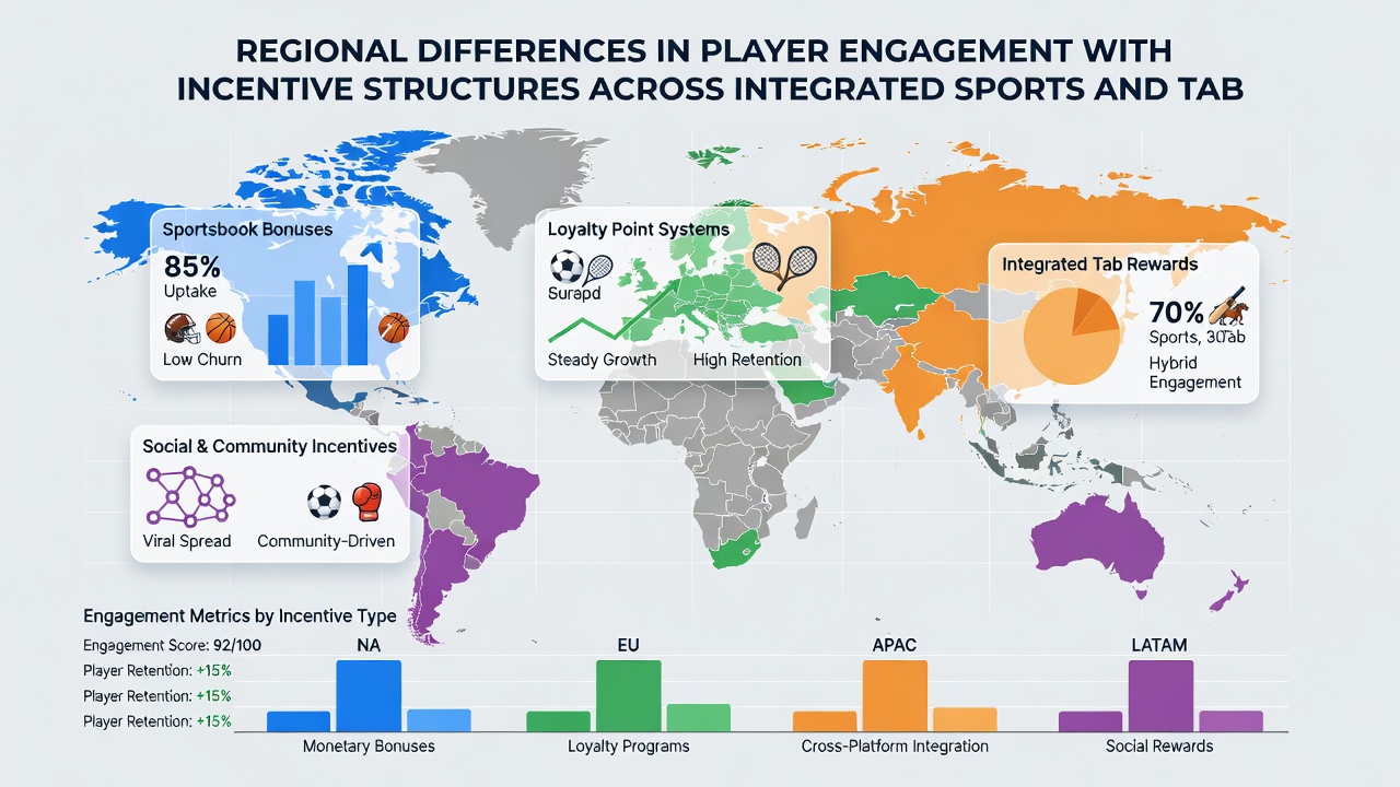 Analyse regionaler Spielertrends und Incentive-Auswirkungen in Sport- und Tischspielplattformen