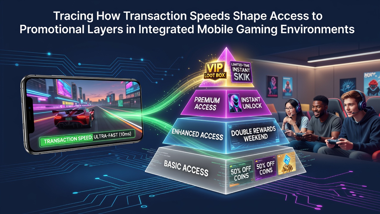Visualisierung von Transaktionsflüssen und Promotionsebenen in mobilen Gaming-Apps